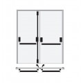 Μπάρα πανικού δίφυλλη Ministar 429-Assa Abloy