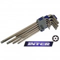 Allen SET TORX Μακριά με Τρύπα INTER 9 ΤΕΜ