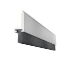 Αεροστόπ HORIZONTAL LOCKER BRUSH  για κλειδαριές γυάλινης πόρτας