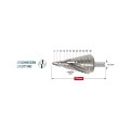 Φρέζες διαβάθμισης 4-12mm Karnasch Γερμανίας HSS-XE(κοβαλτίου)