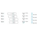 Μηχανισμός MAB ASSA ABLOY 609 με μπράτσο συρτάρι 