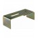 Single adjustable plate for plastic guides