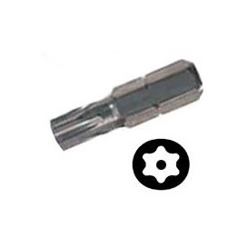 Μύτες 1/4 TORX με τρύπα Γερμανίας