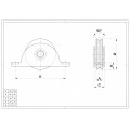 Wheels with Internal Support - 1 Ball Bearing - Round Groove