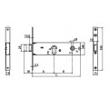 Κλειδαριά Φάσας ASSA ABLOY