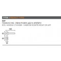 Χειρολλαβή Ροζέτα Φιξ INOX C1705RVY